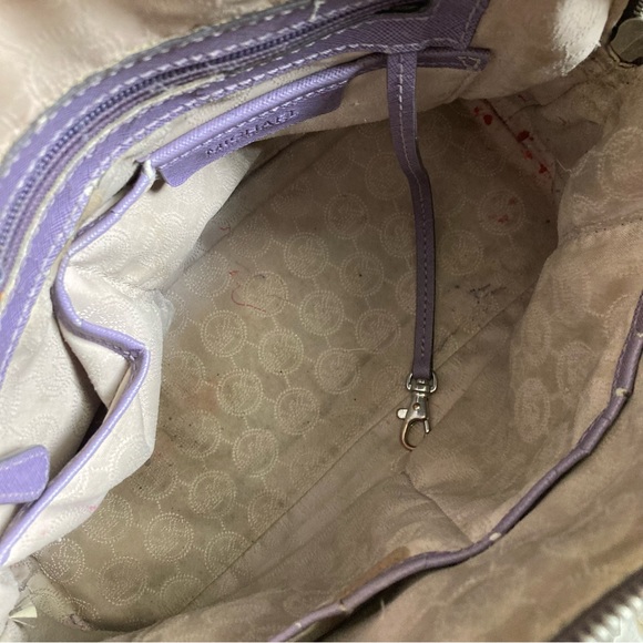 Michael Kors Cindy Satchel in lilac - Picture 11 of 14